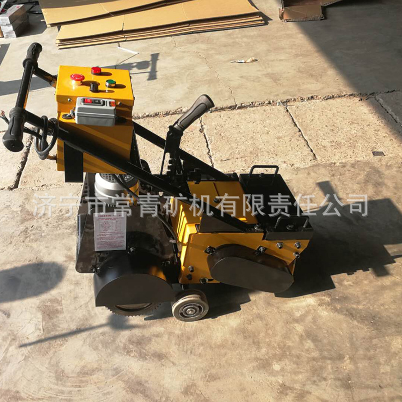 塑胶跑道铲削机学校操场PU篮球场手推自走式去除机路面翻新铲削机