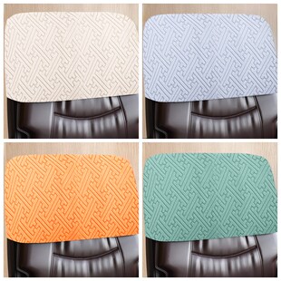 2025椅子靠背套罩保护老板办公室单独头枕半截后背巾躺餐座实木凳