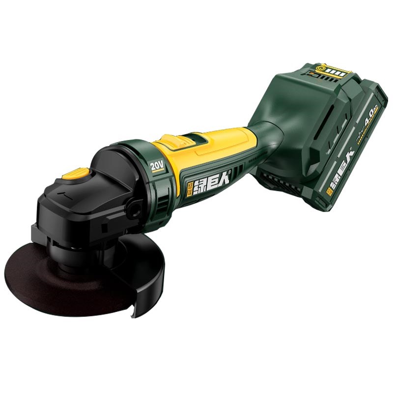 绿巨人无刷 锂电角磨机充电式切割机抛光打磨机细手柄大功率 7120