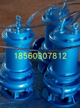 65QW40-15-4潜污泵 65WQ30-20-4污水泵抽固体颗粒抽纤维 水库抽水