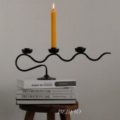 法式 饰品蜡烛台 铁艺烛台家居浪漫氛围道具玄关摆件装