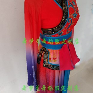 汉风丽影舞蹈服古典舞貂蝉诉演出服女飘逸中国民族舞艺考服装定制