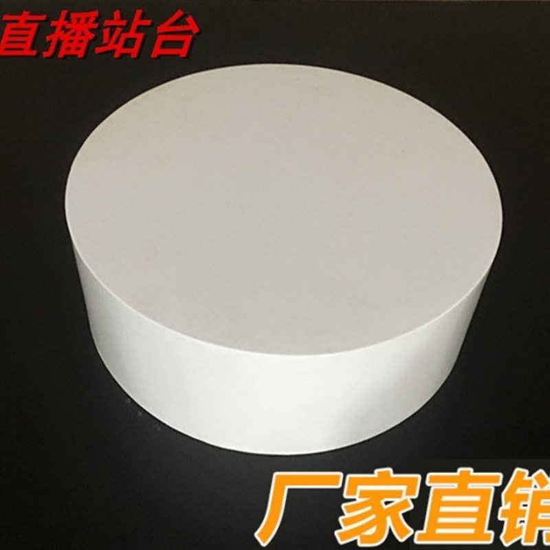 地台服装店摄影网红底座展示台圆形试衣台烤漆婚纱店直播模特站台