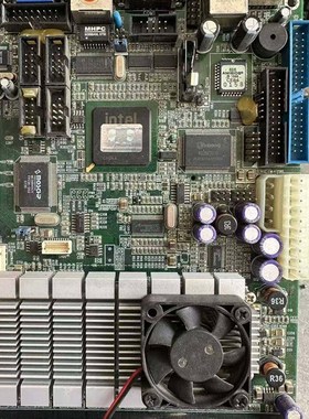 议价拆机研祥EC5-1712CLDNA+半长集成CPU工控维修