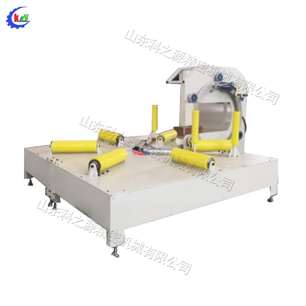 移动卧式缠绕机 小型钢带铜盘管缠绕编织带机 Winding machine