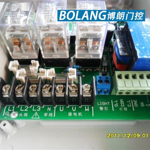 电动开门机控制器三相四线伸缩门控制箱380V平移门遥控电路线路板
