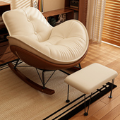 蛋壳摇摇椅躺椅成人可睡觉阳台休闲椅客厅单人懒人沙发卧室窝窝椅