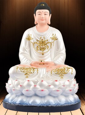 全堂佛娑婆四圣像体佛祖观音菩萨地藏王菩萨弥勒佛释迦牟尼佛家用