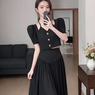 两件套有里布高级感精致绝美上衣2024年新款 气质名媛穿搭1473 法式