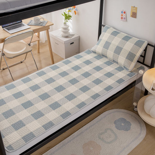 A类泰国乳胶凉席学生宿舍单人上下铺寝室0.8m0.9一1米2二冰丝席子