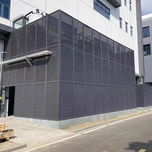 百叶窗工厂定做铝合金空调罩空调外机保护罩定制防雨通风格栅护栏