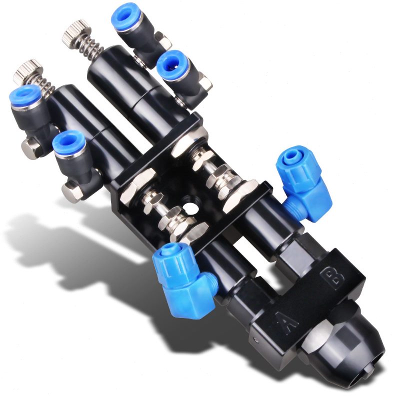 甄选直供MYD229 双液点胶阀点胶阀AB双液点胶阀圆口顶针式点胶阀