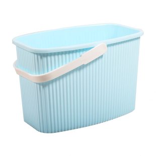 甄选 胶棉拖把桶拖布桶地拖桶清洁塑 加厚 长方形塑料手提储水桶