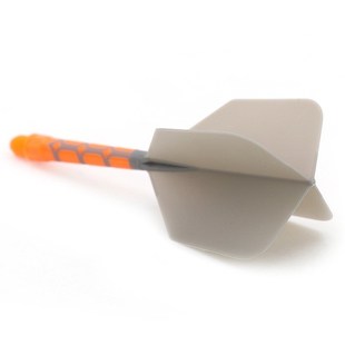 CUESOUL/Q獣ROST T19飞镖尾翼双色镖叶耐用配件飞标一体尾巴标翼