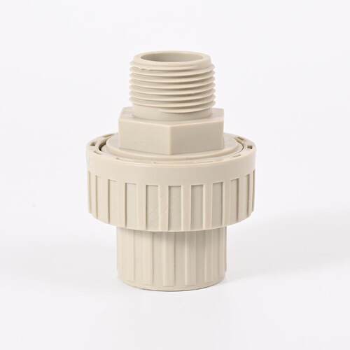 PPH外牙活接头外丝由令PVC管化工水管接头对接器配件大全4分40