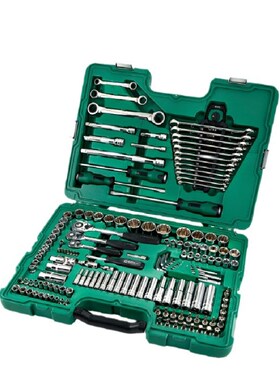 7 SATA世达修理工具箱汽车套装专用大中小飞筒组保棘轮扳手09510