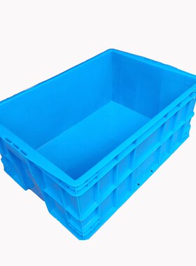 塑料箱多功能收纳箱工业用箱车间周转箱加厚长方形分拣盒575250