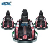 新款 儿童电动碰碰车广场车商场发光卡丁车四轮漂移车游乐场设施