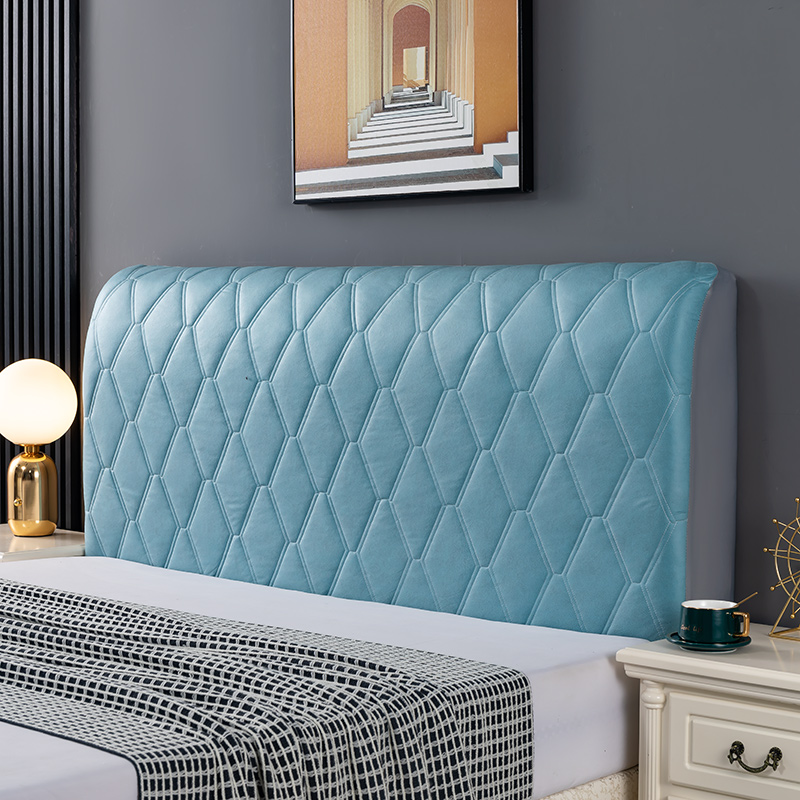 科技布】床头罩加厚全包床头软包木床头通用床头罩防尘