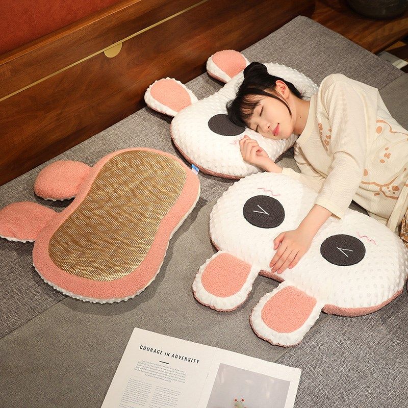 卡通凉席抱枕女生睡觉办公室学生宿舍床上记忆棉护腰枕头靠垫,居家布艺,床头靠垫,淘宝优惠券,粉丝福利购,淘宝优惠卷