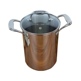 加高小汤锅油炸锅 芦笋锅家用小煲汤锅煮玉米锅深炖锅