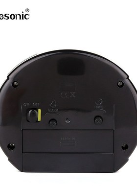 ELEONI天王星简美闹钟现代时尚学生床头卧室静音钟