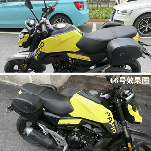 春风狒狒复古边包挂包防水侧边箱包狒狒O护杠靠背改装带锁包