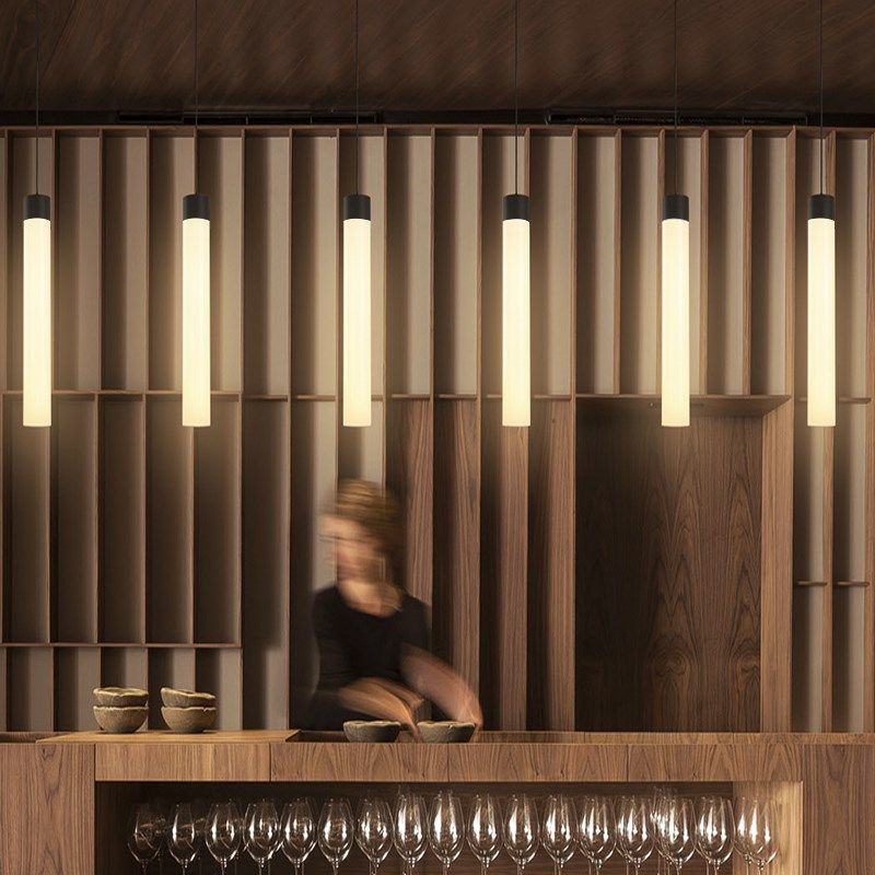 酒店创意个性吧台小吊灯商用灯管圆柱筒形工业风收银前台灯具,家装灯饰光源,酒店/宴会厅/餐饮吊灯,淘宝优惠券,粉丝福利购,淘宝优惠卷