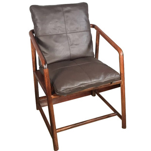 红木实木沙发皮垫皮休闲椅躺皮垫加厚防滑头层牛皮垫床头软靠垫