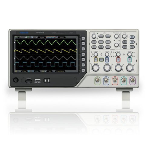 Hantek汉泰DSO7204B台式数字示波器带宽200MHz,4通道存储示波器