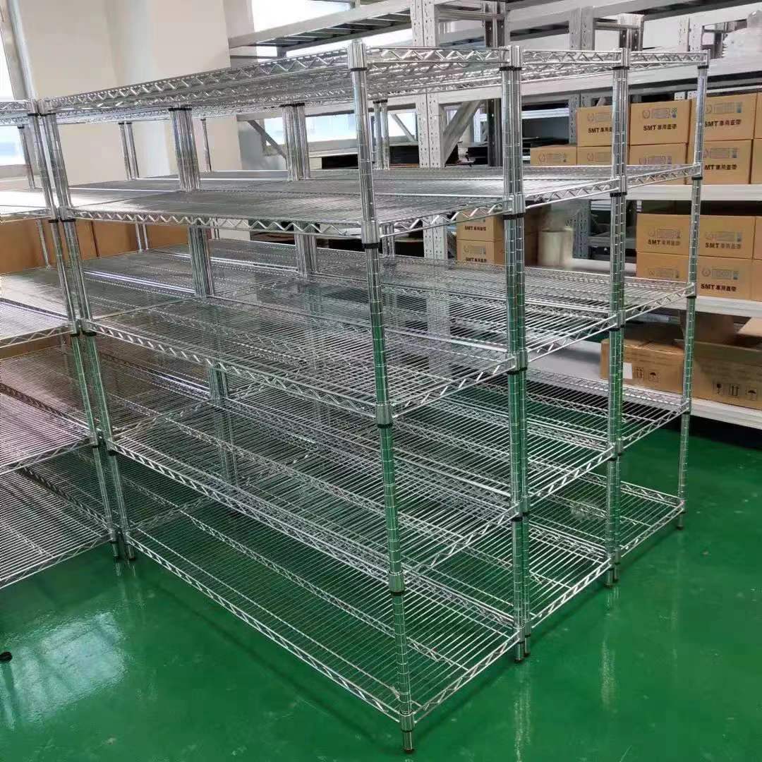 腾安定制多层可调节轻型货架中型置物架 仓库储物角钢镀锌铁货架