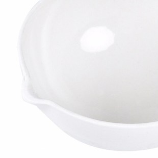 纳仕徳SY8002陶瓷圆底蒸发皿陶瓷元 皿实验室化学陶瓷蒸发圆皿蒸发