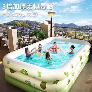 充气游泳池d儿童家用宝宝孩子大型充气水池加厚小孩家庭大人戏水