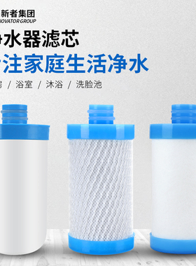 小型前置过滤器PP棉活性炭陶瓷滤芯除氯家用水龙头净水器通用配件