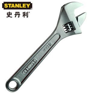 87-435-1-23 史丹利 高碳钢锻造 活动扳手15寸 长375mm 活动扳手