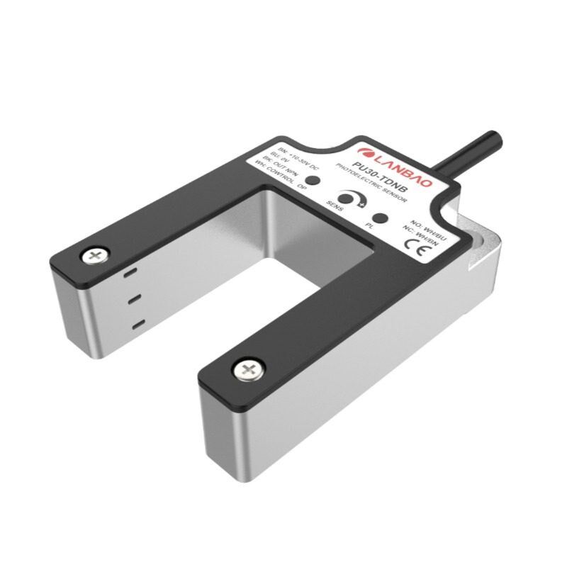 上海兰宝PU30-TDNB 槽型光电开关DC4线SN:30mm可调 对射传感器
