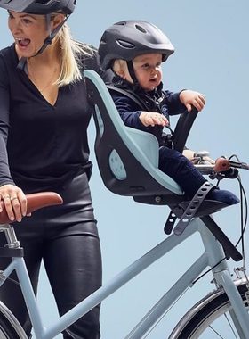 Thule拓乐Yepp2 Nexxt2 Mini轻质时尚快拆自行车前置儿童安全座椅