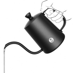 泰摩??鱼三手冲咖啡壶??鱼3挂耳冲泡壶304不锈钢滴漏式 家用长嘴壶