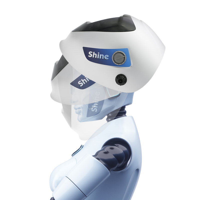 自动变光电焊面罩迅安AS2000F头戴式变光面罩氩弧焊烧焊焊工防护