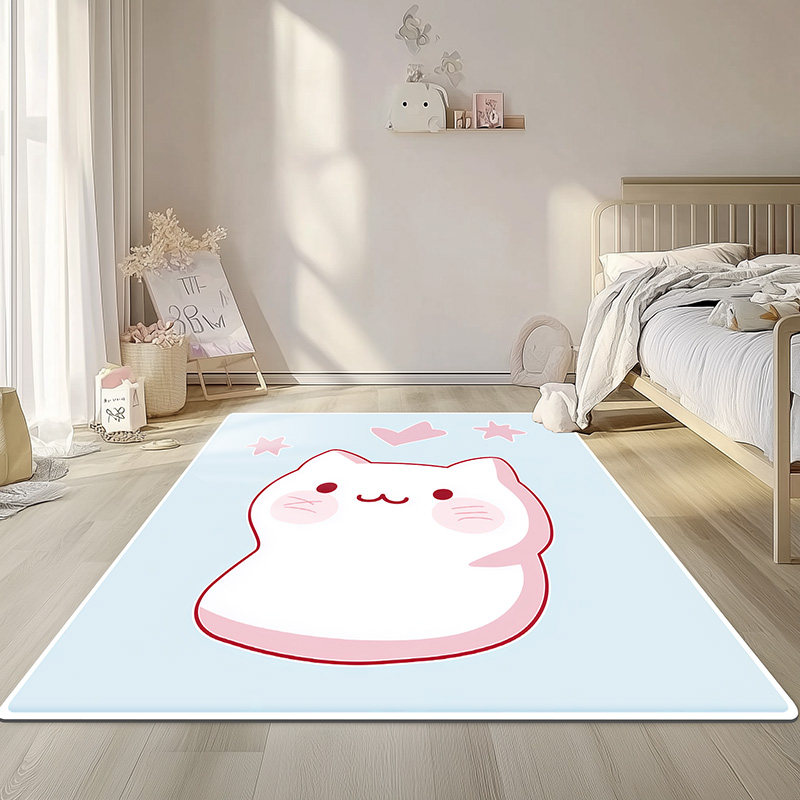 卧室地毯床边毯卡通房间免打理大面积茶几毯加厚沙发地垫睡坐,居家布艺,床边毯,淘宝优惠券,粉丝福利购,淘宝优惠卷