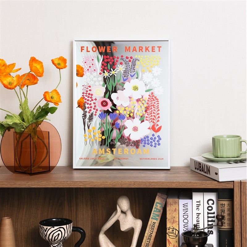 现代艺术in风朵浪漫抽象镜面画氛围感玄关挂画客厅卧室装饰画,家居饰品,镜面画,淘宝优惠券,粉丝福利购,淘宝优惠卷