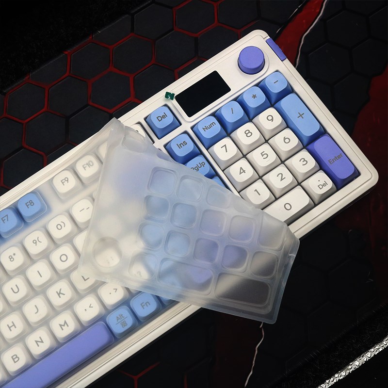 键盘膜适合狼途L98键盘保护膜LS99 LX980凹凸对应硅胶LT520防尘保