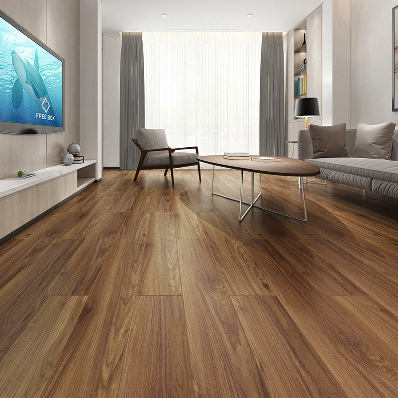 小浮雕欧式实木复合木地板家用卧室复古耐磨防水环保12mm