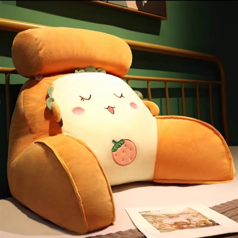E床头靠垫护腰靠枕大靠背孕妇沙发抱枕宿舍床上枕头腰垫