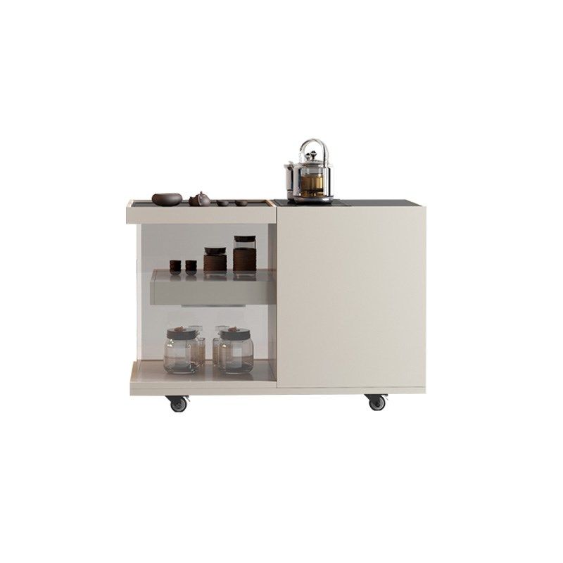 极简茶台岩板茶水台阳台小茶桌茶几侧边柜小推车边几设计感,住宅家具,家用茶台/茶桌,淘宝优惠券,粉丝福利购,淘宝优惠卷