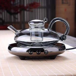北欧轻奢大肚福鼠壶电陶炉家用保温煮茶器耐热加厚养生壶烧水壶