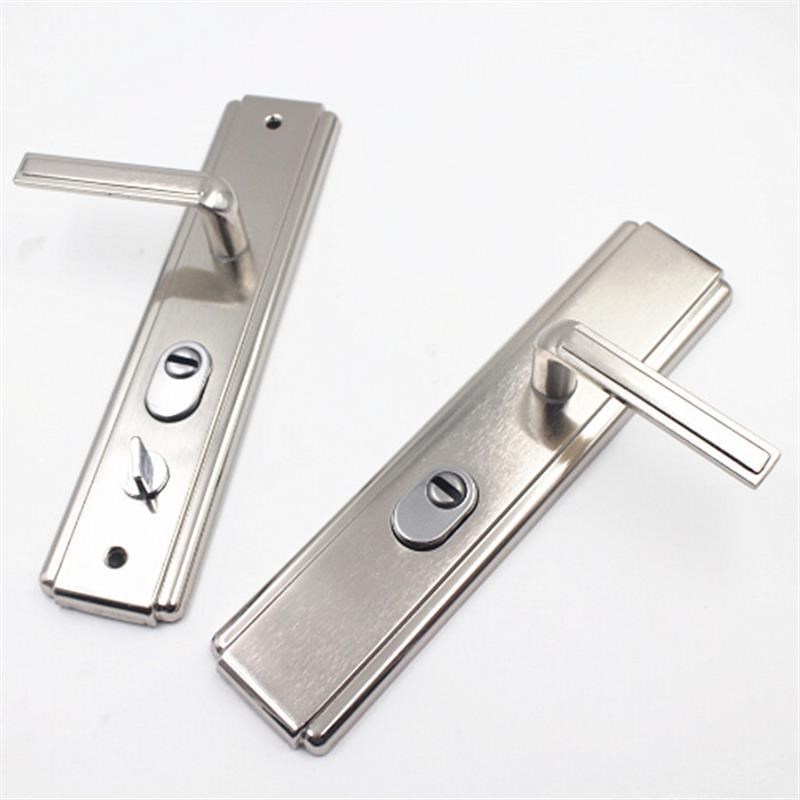 通用型新防盗门把手门锁拉手把手配件实心加厚手柄进户门大门拉.