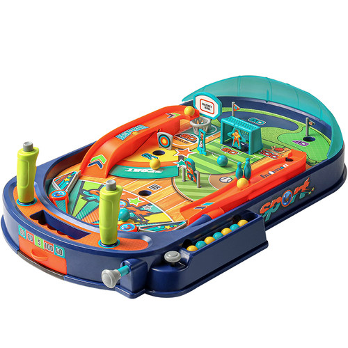 儿童对战弹珠台游戏机亲子互动打桌游益智思维训练小孩专注力