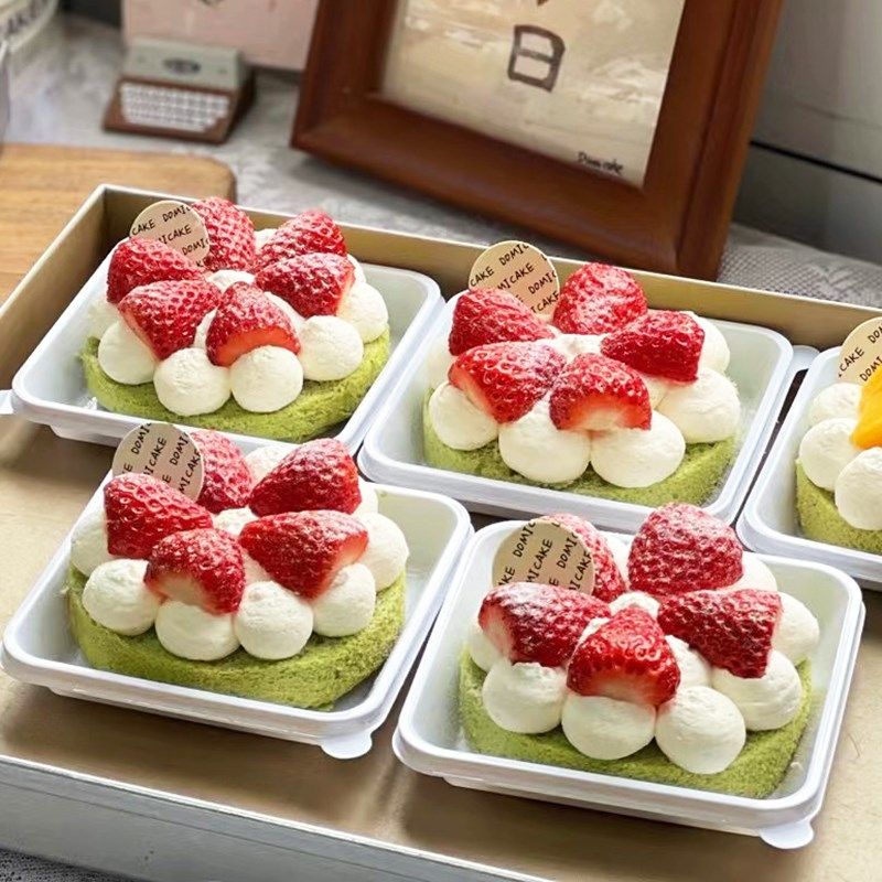 单粒毛巾卷打包盒烘焙甜品盒小包装盒加厚正方形吸塑包装,厨房/烹饪用具,点心包装盒/包装袋,淘宝优惠券,粉丝福利购,淘宝优惠卷