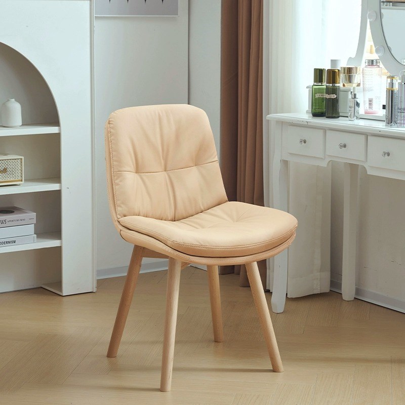 无扶手小电脑椅家用学生学习办公椅舒适久坐儿童学习椅可升降靠背